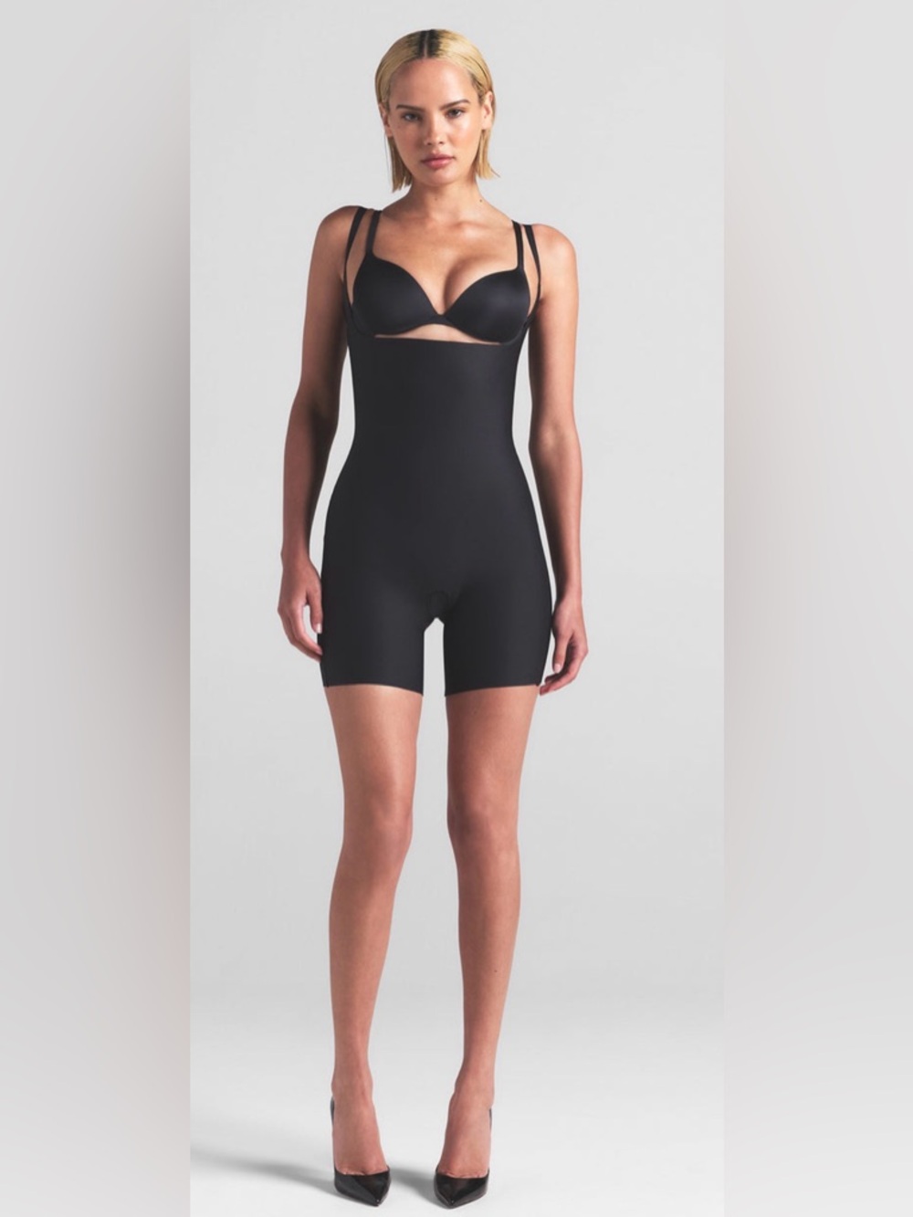 SKIMS Black Seamless Sculpting Bodysuit